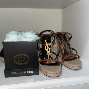 Saint Laurent Platforms- Cassandra 105 YSL